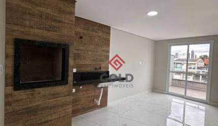 Cobertura com 2 dormitórios para alugar, 100 m² por R$ 3.320,00/mês - Vila Linda - Santo André/SP