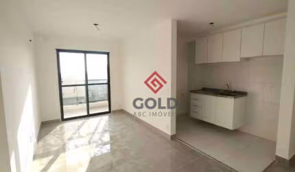 Apartamento com 2 dormitórios para alugar, 57 m² por R$ 3.288,92/mês - Campestre - Santo André/SP