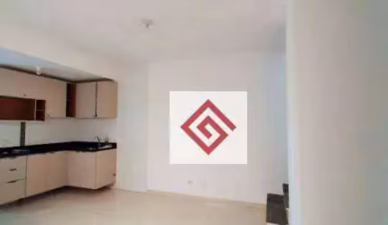 Cobertura com 2 dormitórios para alugar, 100 m² por R$ 3.409,28/mês - Vila Gilda - Santo André/SP