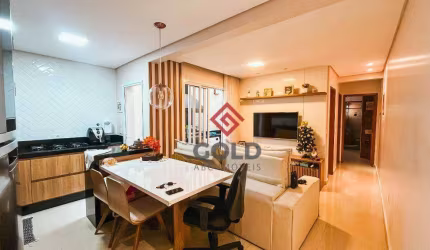 Apartamento com 2 dormitórios à venda, 62 m² por R$ 510.000,00 - Vila Valparaíso - Santo André/SP