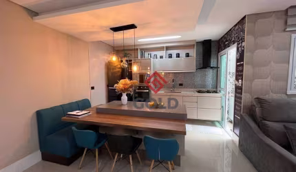 Apartamento com 2 dormitórios à venda, 70 m² por R$ 535.000,00 - Vila Valparaíso - Santo André/SP