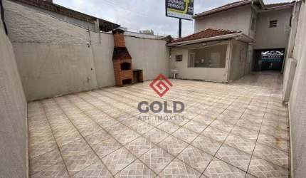 Sobrado, 95 m² - venda por R$ 650.000,00 ou aluguel por R$ 5.400,00/mês - Jardim - Santo André/SP