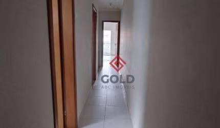 Sobrado com 3 dormitórios para alugar, 120 m² por R$ 4.224,51/mês - Jardim Stella - Santo André/SP