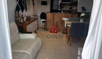 Apartamento com 3 dormitórios à venda, 65 m² por R$ 490.000 - Utinga - Santo André/SP