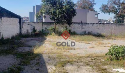 Terreno para alugar, 648 m² por R$ 8.752,29/mês - Jardim das Maravilhas - Santo André/SP