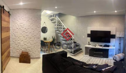 Sobrado com 3 dormitórios à venda, 123 m² por R$ 580.000,00 - Jardim Santo Antônio - Santo André/SP