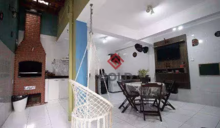 Sobrado, 162 m² - venda por R$ 860.000,00 ou aluguel por R$ 4.560,00/mês - Campestre - Santo André/SP
