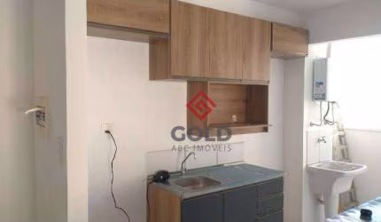 Apartamento com 2 dormitórios, 48 m² - venda por R$ 340.000,00 ou aluguel por R$ 2.400,00/mês - Parque João Ramalho - Santo André/SP
