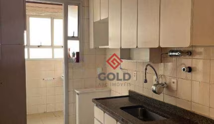 Apartamento com 3 dormitórios para alugar, 72 m² por R$ 3.512,00/mês - Centro - Santo André/SP