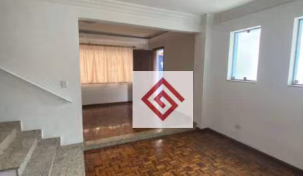 Sobrado com 3 dormitórios para alugar, 240 m² por R$ 4.179,00/mês - Campestre - Santo André/SP