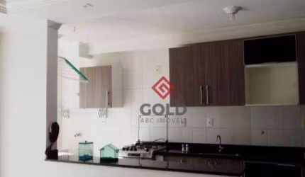 Apartamento, 56 m² - venda por R$ 320.000,00 ou aluguel por R$ 1.874,17/mês - Jardim Santo André - Santo André/SP