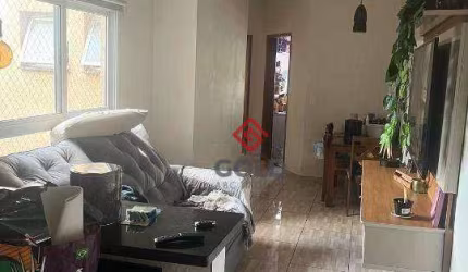 Cobertura com 2 dormitórios para alugar, 100 m² por R$ 2.645,00/mês - Vila Pires - Santo André/SP