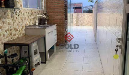 Cobertura com 2 dormitórios à venda, 90 m² por R$ 430.000,00 - Vila Linda - Santo André/SP