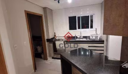 Apartamento com 3 dormitórios para alugar, 102 m² - Jardim - Santo André/SP