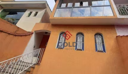 Sobrado com 3 dormitórios à venda, 201 m² por R$ 799.000,00 - Vila Curuçá - Santo André/SP
