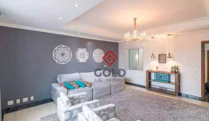 Sobrado com 3 dormitórios para alugar, 202 m² por R$ 6.580,00/mês - Vila Scarpelli - Santo André/SP