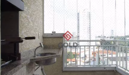 Apartamento com 2 dormitórios para alugar, 65 m² por R$ 3.521,00/mês - Jardim - Santo André/SP