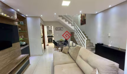 Apartamento Triplex com 3 dormitórios à venda, 140 m² por R$ 620.000,00 - Vila Curuçá - Santo André/SP