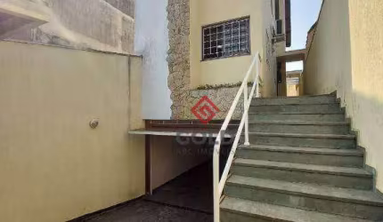 Sobrado com 3 dormitórios para alugar, 327 m² por R$ 6.760,00/mês - Vila Floresta - Santo André/SP
