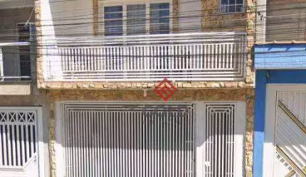 Sobrado com 3 dormitórios, 200 m² - venda por R$ 590.000 ou aluguel por R$ 3.180/mês - Jardim Nilza Miranda - Mauá/SP