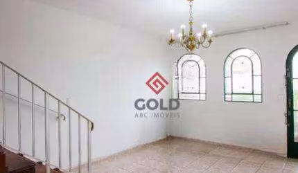 Sobrado com 2 dormitórios para alugar, 135 m² por R$ 2.500,00/mês - Vila Vitória - Santo André/SP