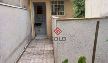 Casa com 1 dormitório para alugar, 30 m² por R$ 1.134,00/mês - Vila São Pedro - Santo André/SP