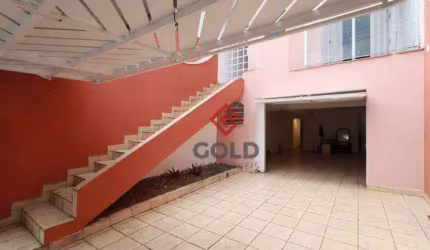 Sobrado com 3 dormitórios para alugar, 211 m² por R$ 4.880,00/mês - Campestre - Santo André/SP