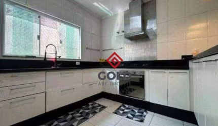 Sobrado com 3 dormitórios, 166 m² - venda por R$ 620.000,00 ou aluguel por R$ 3.571,00/mês - Jardim do Estádio - Santo André/SP