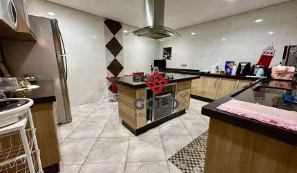 Sobrado com 4 dormitórios à venda, 214 m² por R$ 1.220.000,00 - Vila Curuçá - Santo André/SP
