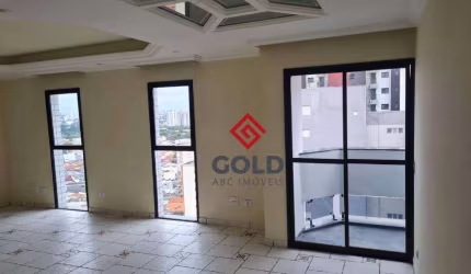 Apartamento com 3 dormitórios para alugar, 150 m² por R$ 3.084/mês - Parque das Nações - Santo André/SP
