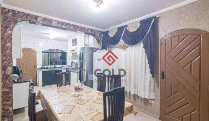 Sobrado com 4 dormitórios, 260 m² - venda por R$ 750.000,00 ou aluguel por R$ 4.609,00/mês - Jardim Itapoan - Santo André/SP