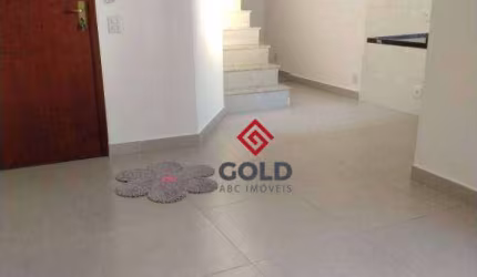 Cobertura com 2 dormitórios para alugar, 104 m² por R$ 2.665,00/mês - Vila Metalúrgica - Santo André/SP