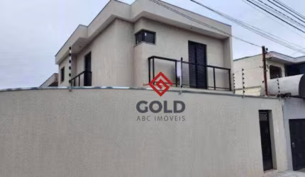 Sobrado com 3 dormitórios à venda, 98 m² por R$ 930.000,00 - Campestre - Santo André/SP