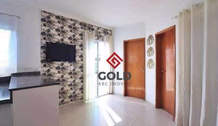 Apartamento com 2 dormitórios para alugar, 50 m² por R$ 1.760,00/mês - Jardim Las Vegas - Santo André/SP