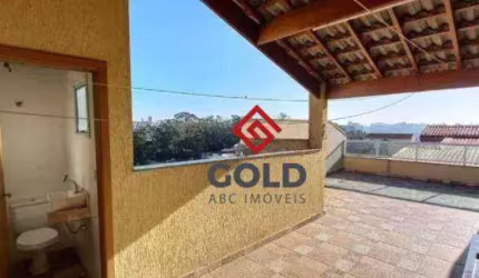 Cobertura, 105 m² - venda por R$ 470.000,00 ou aluguel por R$ 2.275,00/mês - Vila Camilópolis - Santo André/SP