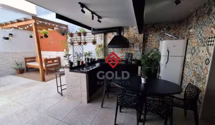 Sobrado com 3 dormitórios à venda, 211 m² por R$ 1.400.000,00 - Vila Assunção - Santo André/SP