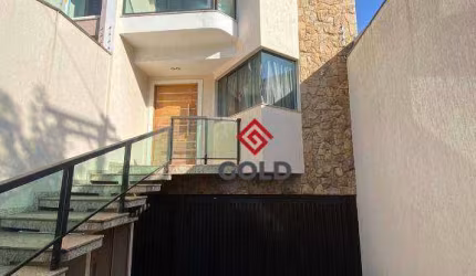 Sobrado com 4 dormitórios, 344 m² - venda por R$ 1.950.000,00 ou aluguel por R$ 10.325,00/mês - Parque das Nações - Santo André/SP