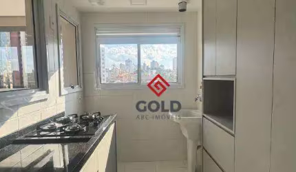 Apartamento com 2 dormitórios para alugar, 58 m² por R$ 3.745,00/mês - Jardim Bela Vista - Santo André/SP