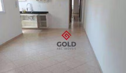 Apartamento com 3 dormitórios para alugar, 90 m² por R$ 2.597,00/mês - Parque das Nações - Santo André/SP