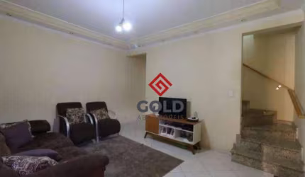 Sobrado com 3 dormitórios à venda, 107 m² por R$ 560.000,00 - Vila Alto de Santo André - Santo André/SP