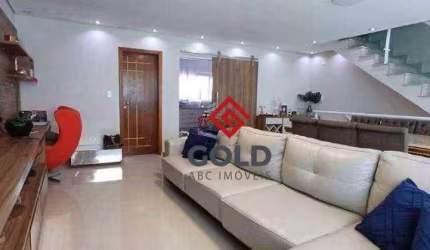 Sobrado com 3 dormitórios à venda, 128 m² por R$ 1.500.000,00 - Vila Assunção - Santo André/SP