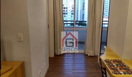 Flat com 1 dormitório para alugar, 50 m² por R$ 3.540,00/mês - Centro - Santo André/SP