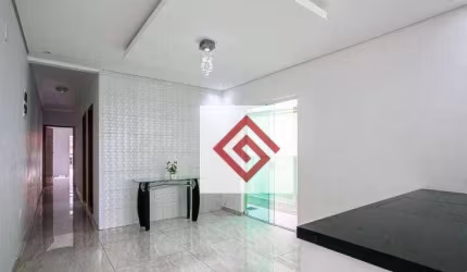 Casa com 3 dormitórios para alugar, 90 m² por R$ 2.859,35/mês - Campestre - Santo André/SP