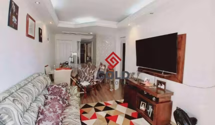 Apartamento com 3 dormitórios para alugar, 69 m² por R$ 2.623,65/mês - Parque Erasmo Assunção - Santo André/SP
