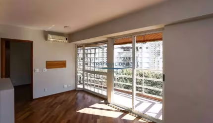 Apartamento com 1 dormitório para alugar, 48 m² por R$ 3.641/mês - Morumbi - São Paulo/SP