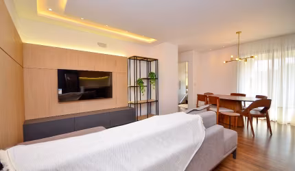Belíssimo apartamento no Bacacheri 2 quartos sendo 1 suíte 1 vaga