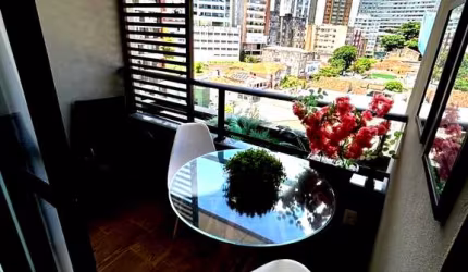 Apartamento à venda na Barra, Salvador-BA: Studio exclusivo, decorado e mobiliado, com todos os benefícios e mais!