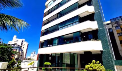 Apartamento de luxo na Pituba: 2 suítes, 2 vagas de garagem, mobiliado e com infraestrutura completa!