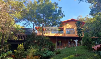 Casa em condomínio fechado com 4 quartos para alugar na Gávea, Vespasiano , 550 m2 por R$ 3.700