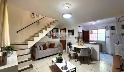 Casa em condomínio fechado com 2 quartos à venda no São Benedito, Santa Luzia , 70 m2 por R$ 255.000